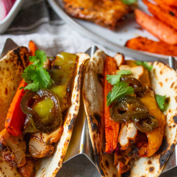 Chicken Thigh and Veggie Tacos