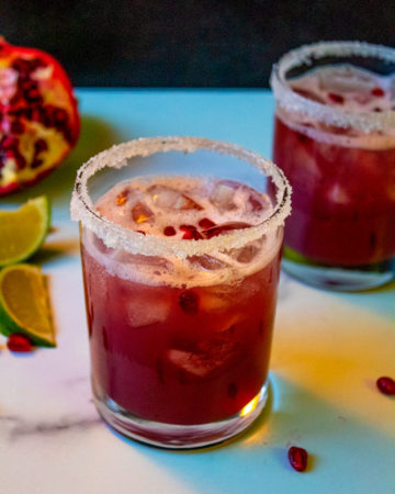 The BEST Pomegranate Margarita Recipe