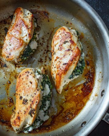 Spinach and Feta Stuffed Chicken