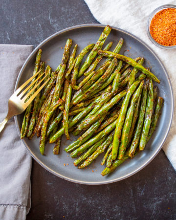 Air Fryer Tajin Green Beans