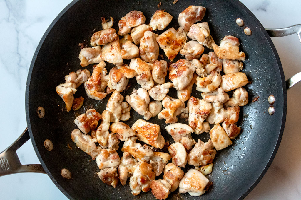 Browned Chicken Thighs