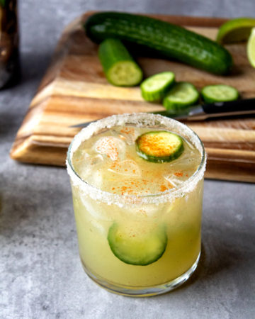 Spicy Cucumber Margarita